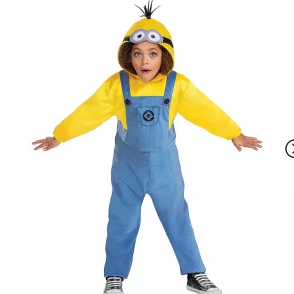 NWT Minions Kevin Halloween Costume One Piece Youth Small 4/6 - Picture 1 of 7